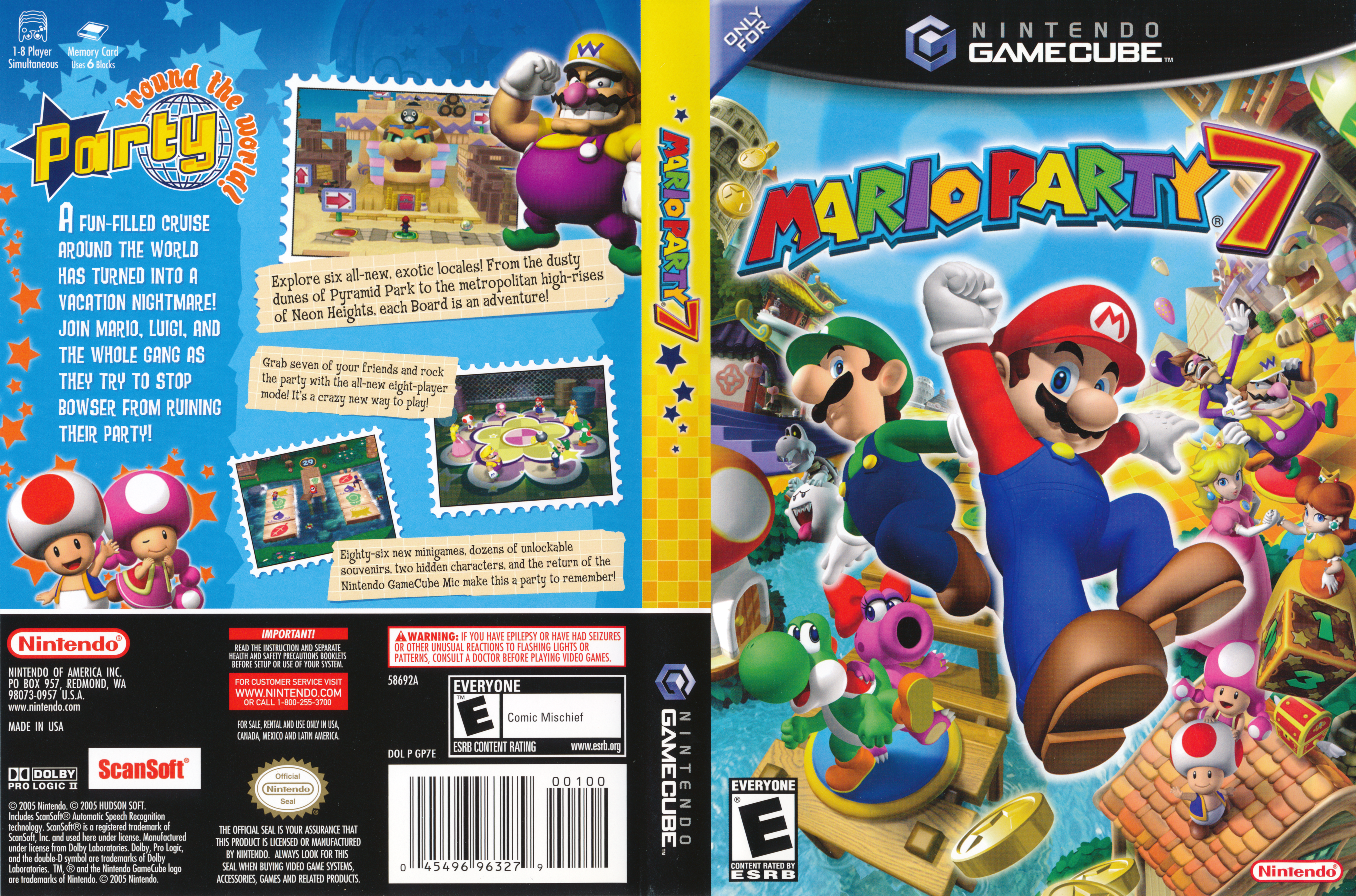 Mario Party outlet 7 for Nintendo GameCube